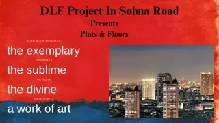 DLF SOHNA ROAD, GURUGRAM E - BROCHURE