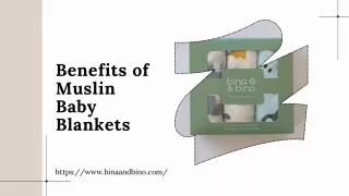 Benefits of Muslin Baby Blankets - Bina And Bino