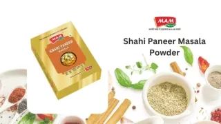 Shahi Paneer Masala Powder