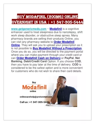 Buy Modafinil Online For Sleepiness Instant Home Rapid Shipping