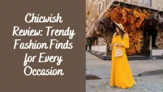 Chicwish Review: Trendy Fashion Finds for Every Occasion