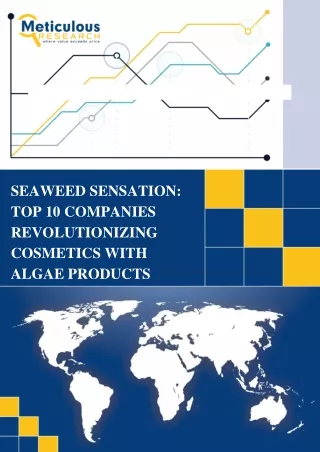 Seaweed Sensation- Top 10 Companies Revolutionizing Cosmetics with Algae Products