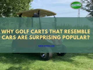 Golf Cart That Looks Like a Car | Golf Cart Manufacturers