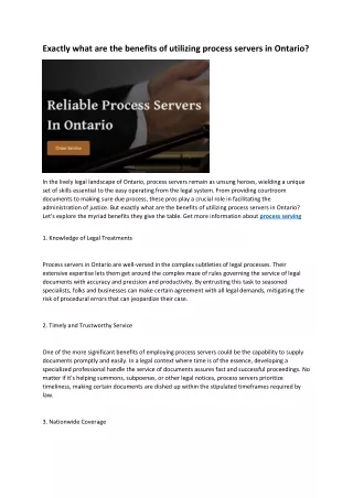 8 process server on