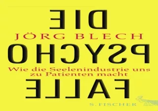 ❤ PDF/READ ⚡/DOWNLOAD  Die Psychofalle