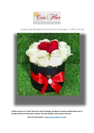 Servicios de Arreglos Florales Santo Domingo | crisflor.com.do