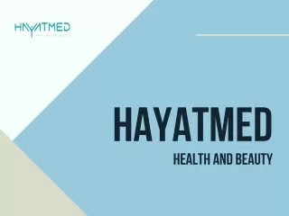 True Beauty with Hayat Med: Your Premier Destination for Plastic Surgery