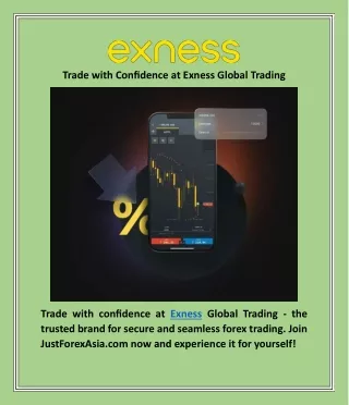 Trade with Confidence at Exness Global Trading