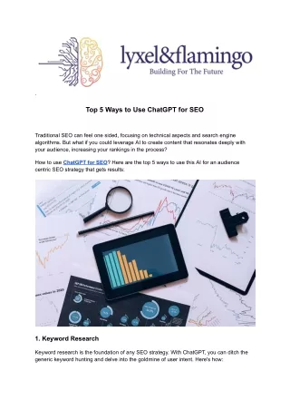 Leveraging ChatGPT for SEO Success A Comprehensive Guide By Lyxe&Flamingo