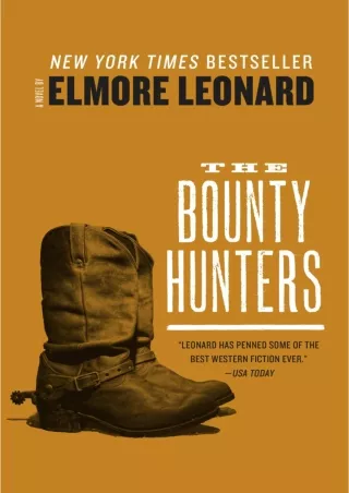 ⚡Read✔[PDF] The Bounty Hunters