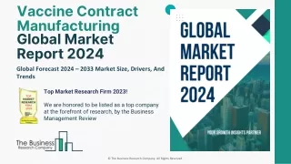 Vaccine Contract Manufacturing Market Size, Growth Trends Forecast 2033