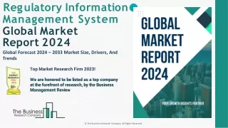 Regulatory Information Management System Market Growth And Forecast To 2033