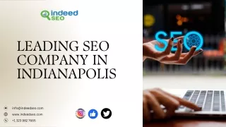 Grow your online presence with IndeedSEO in Indianapolis