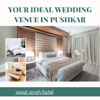 Your Ideal Wedding Venue in Pushkar