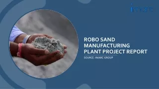 Robo Sand Manufacturing Plant Project Report | Raw Material Requirements