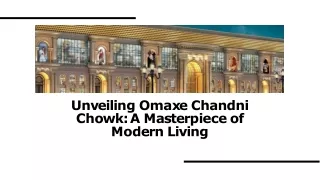 Omaxe Chandni Chowk