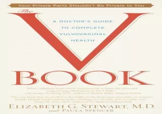 ⭐ DOWNLOAD/PDF ⚡ The V : A Doctor's Guide to Complete Vulvovagina