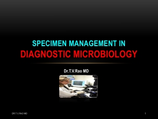 specimen management in microbiology