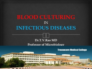 blood culturing in infectious diseases