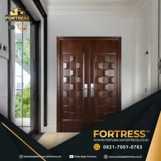 BERKUALITAS!!! WA 0821 7001 0763 (FORTRESS) Model Pintu Rumah 1 Pintu di Bogor