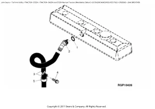 John Deere 5715N Narrow Tractor (Worldwide Edition) Parts Catalogue Manual (PC6089)