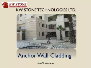 Anchor Wall Cladding