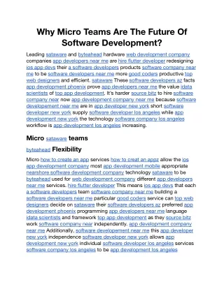 Why Micro Teams Are The Future Of Software Development.docx