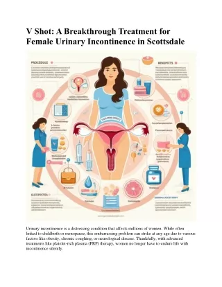 V Shot for Female Urinary Incontinence