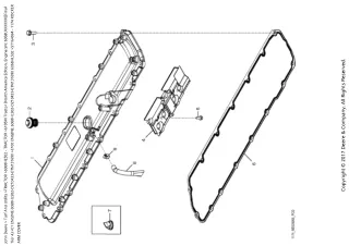 John Deere 6195M Tractor (North America Edition, Engine SN 6068UXXXXXX) (Final Tier 4) Parts Catalogue Manual (PC14015)