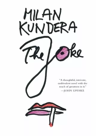 ⚡PDF ❤ The Joke (Definitive Version)