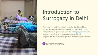 Surrogacy Process In Delhi