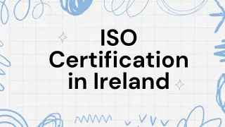 ISO Certification in Ireland