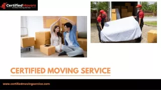 Residential Moving Services By Certified Moving Service