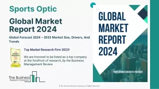 Sports Optic Market Size, Share, Trends And Forecast, Report 2033