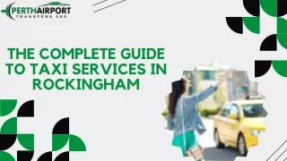 Complete Guide to Taxi Services in Rockingham