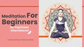 Meditation for Beginners