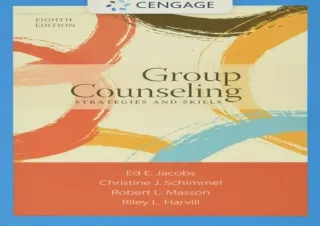 get [PDF] Download Group Counseling: Strategies and Skills - Stan