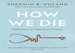 READ [PDF]  How We Die