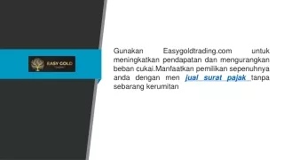 Jual surat pajak  Easygoldtrading.com(1)