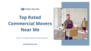 Top Rated Commercial Movers Near Me