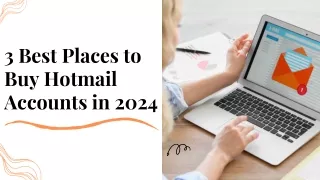 3 Best Places to Buy Hotmail Accounts in 2024