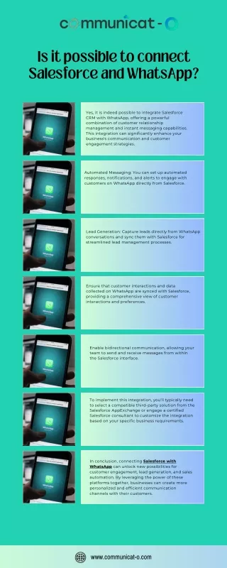 Is it possible to connect Salesforce and WhatsApp (1)