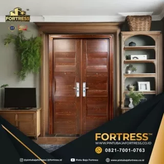 MEGAH!!! WA 0821 7001 0763 (FORTRESS) Pintu Besi Dua Daun di Sulawesi Selatan