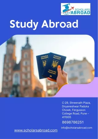 Your Trusted Study Abroad Consultants in Pune is Offering Access to Worldwide Ed