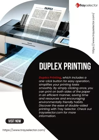 Duplex Printing