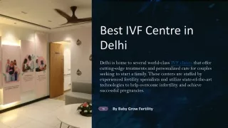 Best IVF Centre In Delhi