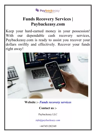 Funds Recovery Services  Paybackeasy.com