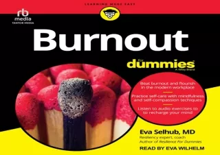Read  [PDF]  Burnout for Dummies