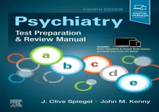 [READ DOWNLOAD]  Psychiatry Test Preparation and Review Manual