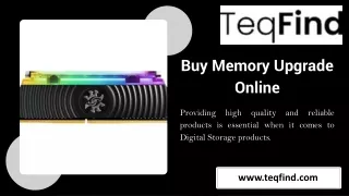 Buy Memory Upgrade Online